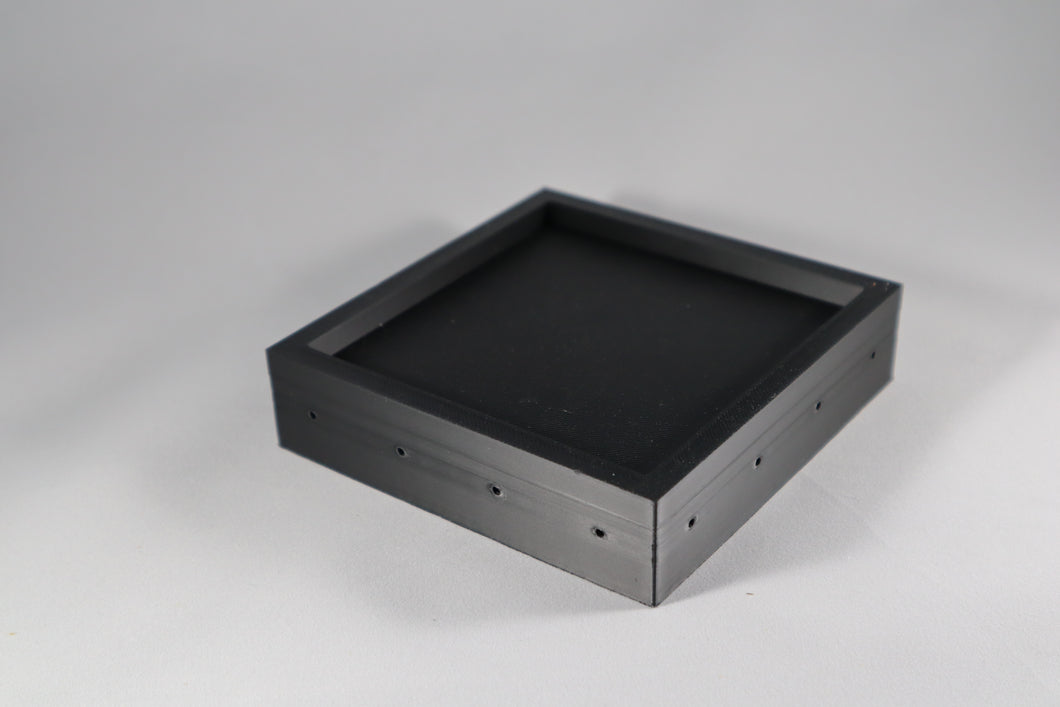 4x4 low walled plinth